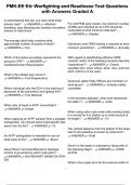 PMK-EE E4&colon; Warfighting and Readiness Test Questions with Answers Graded A