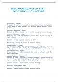 DELGADO BIOLOGY 141 TEST 1 QUESTIONS AND ANSWERS&period;
