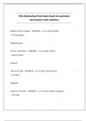 Elite Bartending Final Exam Study Set questions and answers with solutions&period;