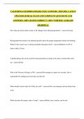 CALIFORNIA EFOODHANDLERS TEST ANSWERS  &vert;2025-2026  LATEST UPDATED&vert; 80 REAL EXAM AND COMPLETE QUESTIONS AND ANSWERS &vert; 100&percnt; RATED CORRECT &vert; 100&percnt; VERFIED &vert; ALREADY GRADED A&plus;