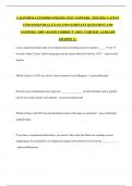 CALIFORNIA EFOODHANDLERS TEST ANSWERS  &vert;2025-2026  LATEST UPDATED&vert;65 REAL EXAM AND COMPLETE QUESTIONS AND ANSWERS &vert; 100&percnt; RATED CORRECT &vert; 100&percnt; VERFIED &vert; ALREADY GRADED A&plus;