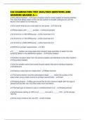 FAE EXAMINATION TEST 2025&sol;2026 QUESTIONS AND ANSWERS GRADED A&plus;&plus;