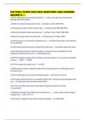 FAE FINAL PAPER 2025&sol;2026 QUESTIONS AND ANSWERS GRADED A&plus;&plus;