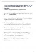 MOD 3 Final Exam Review-MAAS 211G EXAM LATEST &lpar;2025&rpar; COMPLETE QUESTIONS With 100&percnt; Verified Solutions&comma;
