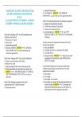 IAHSS BASIC TRAINING FOR HEALTHCARE  SECURITY PERSONNEL EXAM NEWEST  ACTUAL  EXAM QUESTIONS AND CORRECT ANSWERS  &lpar;VERIFIED ANSWERS&rpar; ALREADY GRADED A&plus; 