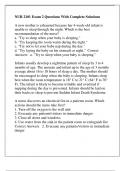 NUR 2101 Exam 2 Questions With Complete Solutions