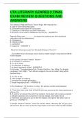 UTA INSY 2303 FINAL EXAM GUIDE QUESTIONS AND ANSWERS