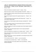 LRA 211 RADIOGRAPHIC IMAGE PRODUCTION AND EXPOSURE - FINAL STUDY REVIEW- CHAPTERS 2&comma; 3&comma; 5&comma; 6&comma; 7&comma; 8&comma; 9