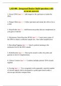  LAB 400 &ndash; Integrated Beaker Build Questions with Accurate Answers &vert; Epic Systems &vert; Practice Questions with Verified Solutions