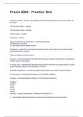 Praxis 5005 - Practice Test Questions and Answers 2025