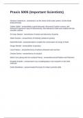 Praxis 5005 &lpar;Important Scientists&rpar; Questions and Answers 2025