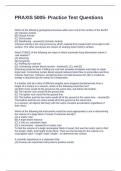 PRAXIS 5005- Practice Test Questions   and Answers 100&percnt; Correct