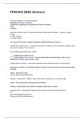 PRAXIS 5005 Science Questions with correct Answers