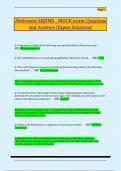 Abdomen ARDMS &lowbar; MOCK exam Questions  and Answers &lpar;Expert Solutions&rpar;