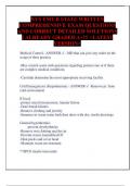 NYS EMT-B STATE WRITTEN COMPREHENSIVE EXAM QUESTIONS AND CORRECT DETAILED SOLUTIONS &vert;&vert; ALREADY GRADED A&plus;&excl;&excl;&excl; <LATEST VERSION>