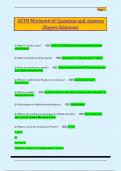ASTB Mechanical Questions and Answers  &lpar;Expert Solutions&rpar;