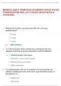 BIOD152 A&P 2 -PORTAGE LEARNING FINAL EXAM VERIFIED FOR 2025 &vert; ACCURATE QUESTIONS & ANSWERS