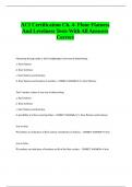 ACI Certification Ch&period; 4- Floor Flatness And Levelness Tests With All Answers Correct