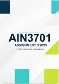 AIN3701  Assignment 3  2025   &ndash;   Distinction Guaranteed   &lowbar; UNISA