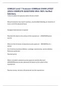 COMLEX Level 1 TrueLearn COMBank EXAM LATEST &lpar;2025&rpar; COMPLETE QUESTIONS With 100&percnt; Verified Solutions&comma;