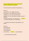IEC YEAR 3 REVIEW NEWEST ACTUAL 2025&sol;2026 WITH  COMPLETE QUESTIONS AND ANSWERS