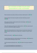 AIC STUDY GUIDE EXAM 2025 QUESTIONS AND ANSWERS