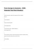 From Average to Awesome &ndash; NHSC Materials That Work Wonders&excl;&period;