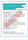 AHA PALS Practice exam ACTUAL EXAM COMPLETE EXAM QUESTIONS WITH DETAILED VERIFIED ANSWERS &lpar;100&percnt; CORRECT ANSWERS&rpar; ALREADY GRADED A&plus; &lpar;BRAND NEW &excl;&excl;&excl;&rpar;