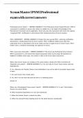 Scrum Master I PSM I Professional