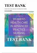 Test Bank For Womens Health Care in Advanced Practice Nursing 2nd Edition Alexander&comma; 9780826190017&comma; All Chapters with Answers