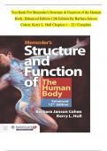 Test Bank For Memmler's Structure & Function of the Human  Body&comma; Enhanced Edition 12th Edition By Barbara Janson  Cohen&semi; Kerry L&period; Hull Chapters 1 - 22 &sol; Complete