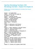 OpenStax Microbiology Test Bank &sol; OSX Microbiology Test Bank - Chapter 01 to Chapter 26 &lpar;Multiple Choice&comma; True&sol;False&comma; Matching&comma; Fill in the Blank&comma; Short Answers & Brief Essay&rpar;