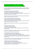 Dementia and Delirium &vert;&vert; 100&percnt; VERIFIED QUESTIONS WITH ACTUAL SOLUTIONS&excl;&excl;