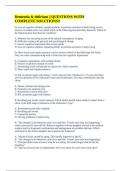 Dementia & delirium &vert;&vert; QUESTIONS WITH COMPLETE SOLUTIONS&excl;&excl;