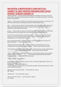 MN DENTAL JURISPRUDENCE EXAM WITH ALL CORRECT & 100&percnt; VERIFIED ANSWERS&vert;2025 LATEST UPDATE&vert; ALREADY GRADED A&plus;