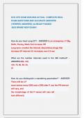 ECG CPO EXAM 2025&sol;2026 ACTUAL  COMPLETE REAL   EXAM QUESTIONS AND ACCURATE ANSWERS                         &lpar;VERIFIED ANSWERS&rpar; &vert;ALREADY PASSED                                          &sol;2025 BRAND NEW EXAM&excl;&excl;  