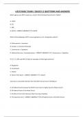 USCIS BASIC EXAM 1 &lpar;BLOCK 1&rpar; QUESTIONS AND ANSWERS&period;