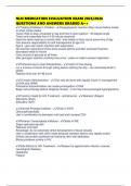 NLN MEDICATION EVALUATION EXAM 2025&sol;2026 QUESTIONS AND ANSWERS GRADED A&plus;&plus;