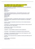 NLN MEDICATION TEST PAPER EXAM 2025&sol;2026 QUESTIONS AND ANSWERS GRADED A&plus;&plus;