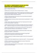 PCA INSECTS COMPREHENSIVE EXAM 2025&sol;2026 QUESTIONS AND ANSWERS GRADED A&plus;&plus;