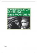 TEST BANK FOR Emergency Medical Responder&colon; First on Scene 12th Edition by Chris Le Baudour&comma; Kaitlyn Laur&eacute;lle&comma; Keith Wesley ISBN&colon;978-0138100407 COMPLETE GUIDE ALL CHAPTERS COVERED 100&percnt; VERIFIED A&plus; GRADE ASSURED&excl;&excl;&excl;&excl;&excl; NEW LATEST UPDATE&excl;&excl;&excl;&excl;&excl;