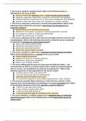 NURS 283 COMP 1 Review - Mixture of Exam Questions for Nursing Clients