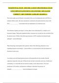 NSG6430 FINAL EXAM   &vert;2025-2026  LATEST UPDATED&vert; REAL EXAM AND COMPLETE QUESTIONS AND ANSWERS &vert; 100&percnt; RATED CORRECT &vert; 100&percnt; VERFIED &vert; ALREADY GRADED A&plus;