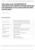 Ohio Notary Exam COMPREHENSIVE QUESTIONS AND VERIFIED ANSWERS &lpar;DETAILED & ELABORATED&rpar; ACTUAL EXAM 2025 TEST 100&percnt; SOLVED 2025&excl;&excl;