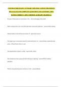CONTRACTOR EXAM C-33 TRADE  &vert;2025-2026  LATEST UPDATED&vert;121 REAL EXAM AND COMPLETE QUESTIONS AND ANSWERS &vert; 100&percnt; RATED CORRECT &vert; 100&percnt; VERFIED &vert; ALREADY GRADED A&plus;