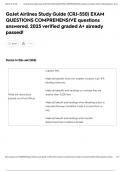 GoJet Airlines Study Guide &lpar;CRJ-550&rpar; EXAM QUESTIONS COMPREHENSIVE questions answered&comma; 2025 verified graded A&plus; already passed&excl;