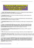 Iowa Life And Health insurance Exam QUESTIONS AND CORRECT ANSWERS &lpar;VERIFIED ANSWERS&rpar; 2025