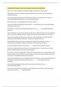 Psychology 1010 Chapter 10 and 1 part 2 Questions and Answers Already Passed 
