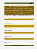 EMS 202 FINAL EXAM &lpar;2025&rpar;  100&percnt;VERIFIED &vert;complete QUESTIONS  AND ANSWERS &vert; GRADED A&plus;&period; Questions  and Correct Answers&sol; Latest Update &sol;  Already Graded