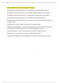 FHGEN 110 Week 5 Test Questions and Answers Fully Solved 